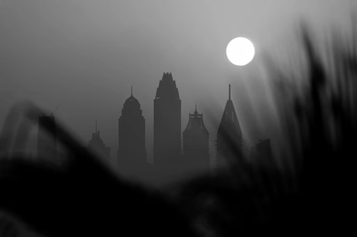 GCC city skyline at dusk illustrating the market recovery window for MENA brands